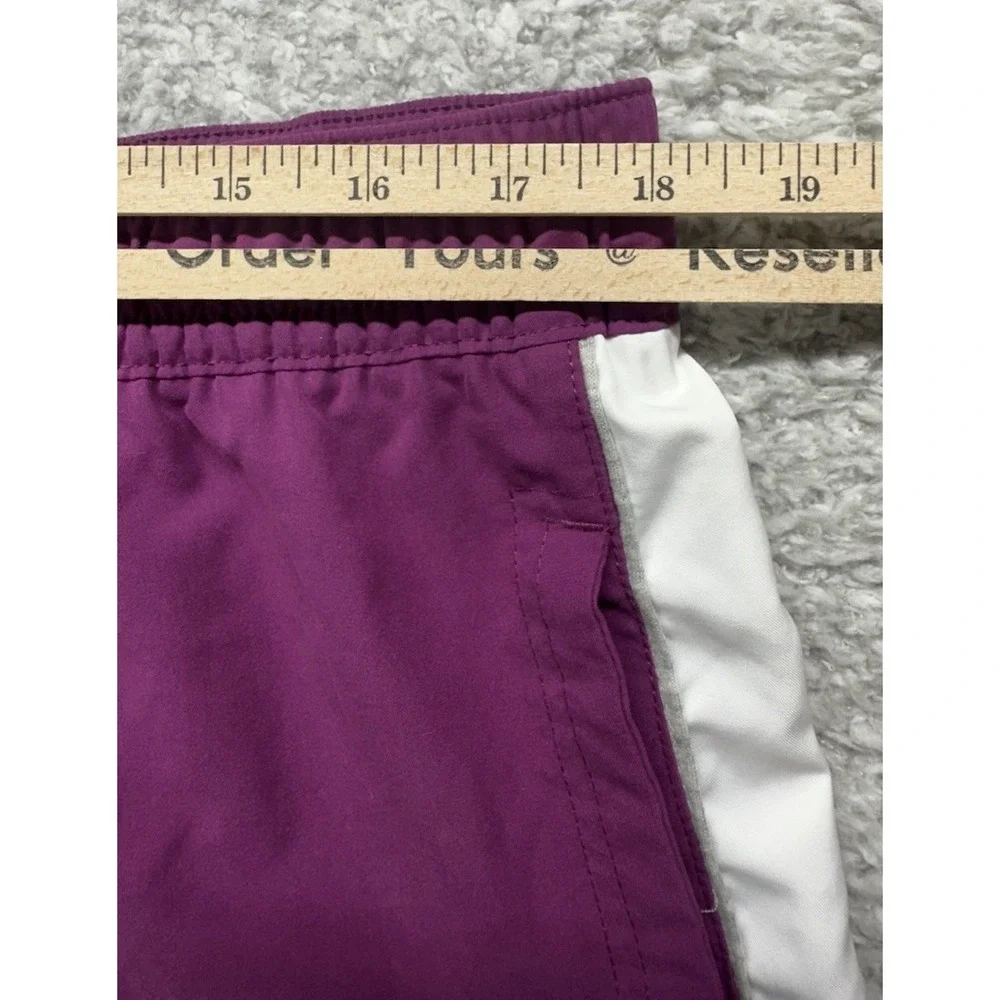 Nike Fit‎ Dry Running Activewear  Elastic Waist Burgundy Shorts Women's  XL